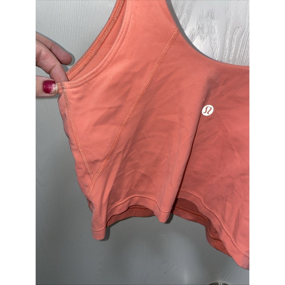 Lululemon Align Women's Coral Atheltic Tank Top Size 6 - Picture 6 of 6